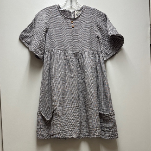 Vignette Other - Vignette Girl's Striped Gray Dress Size 8Y